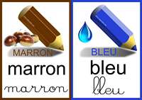 Rfrentiel marron bleu