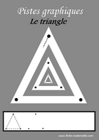 Apprendre  tracer un triangle